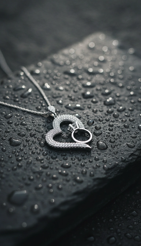 گردنبند نقره زنانه عیار ۹۲۵